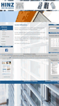 Mobile Screenshot of hinzmetallbau.de